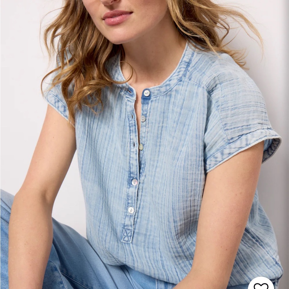 FAHERTY Dream Cotton Desmond Top